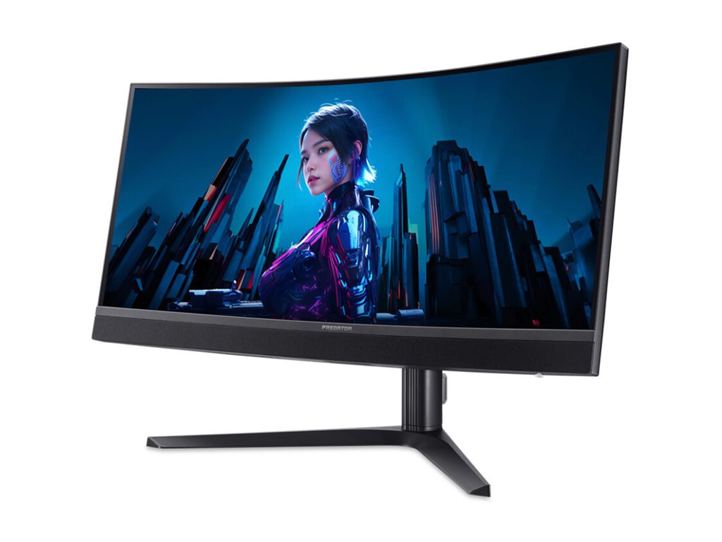 Acer | Predator X34 V3bmiiphuzx Series | 34 " | VA | 21:9 | 180 Hz | 1 ms | 3440 x 1440 pixels | 600 cd/m² | HDMI ports quantity 2 | Black - Image 2