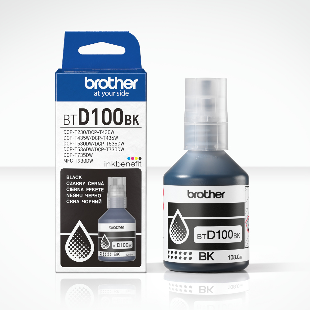 Brother BTD100BK | Ink Bottle | Black