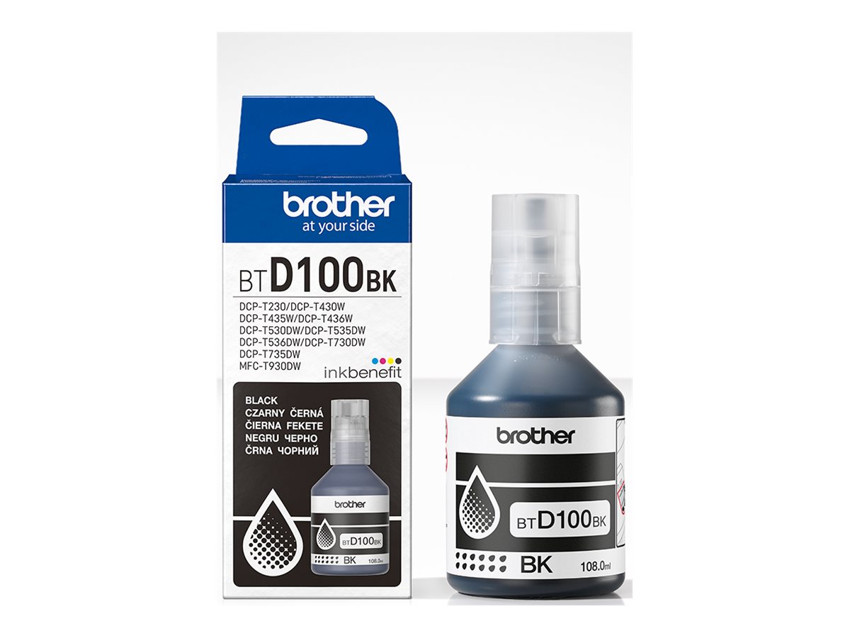 Brother BTD100BK | Ink Bottle | Black - Image 2