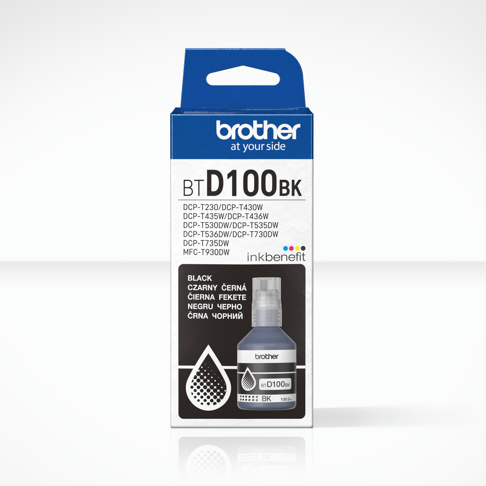 Brother BTD100BK | Ink Bottle | Black - Image 4