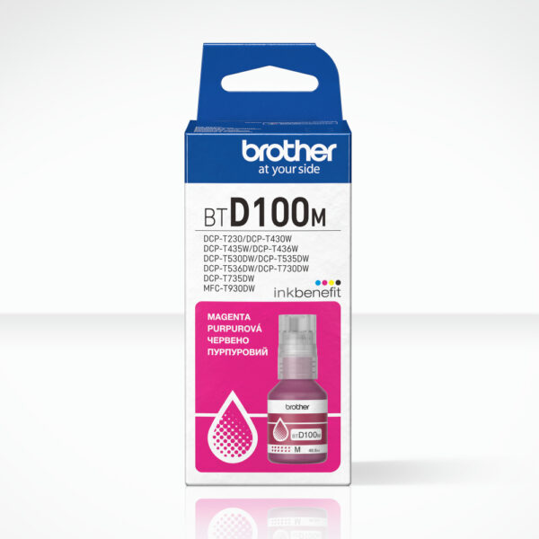 Brother BTD100M | Ink Bottle | Magenta