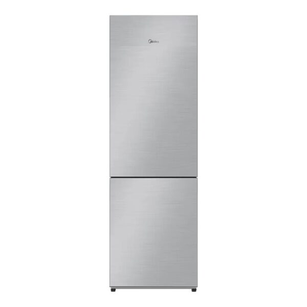 Midea Refrigerator | MDRB548MME46 | Energy efficiency class E | Free standing | Combi | Height 186 cm | No Frost system | Fridge net capacity 271 L | Freezer net capacity 130 L | 35 dB | Grey