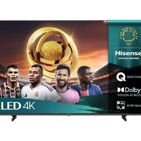 Hisense UHD QLED Smart TV | 43E7Q | 43" | Smart TV | VIDAA OS | UHD | Black