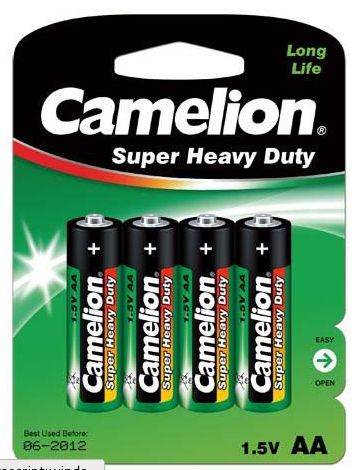 Camelion | R6P-4BB | AA/LR6 | Super Heavy Duty | 4 pc(s) - Image 3