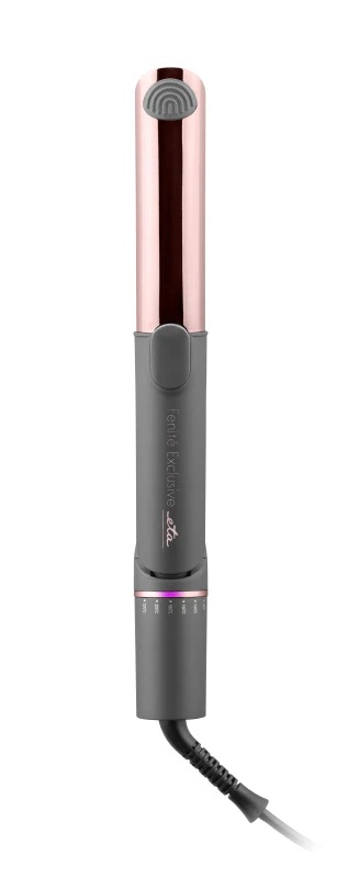 ETA Hair Straightener and Curler | ETA132390000 Fenité Exclusive 2-in-1 | Ceramic heating system | Temperature (min) 140 °C | Temperature (max) 200 °C | Number of heating levels 5 | 1700 W | Grey/Pink - Image 4