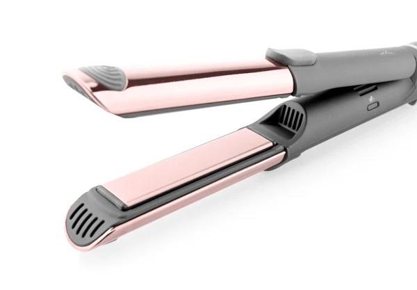 ETA Hair Straightener and Curler | ETA132390000 Fenité Exclusive 2-in-1 | Ceramic heating system | Temperature (min) 140 °C | Temperature (max) 200 °C | Number of heating levels 5 | 1700 W | Grey/Pink - Image 6
