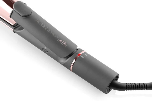 ETA Hair Straightener and Curler | ETA132390000 Fenité Exclusive 2-in-1 | Ceramic heating system | Temperature (min) 140 °C | Temperature (max) 200 °C | Number of heating levels 5 | 1700 W | Grey/Pink - Image 8