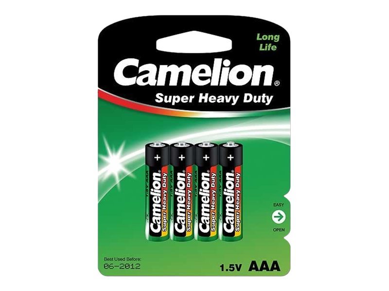 Camelion | R03P-BP4G | AAA/LR03 | Super Heavy Duty | 4 pc(s) - Image 2