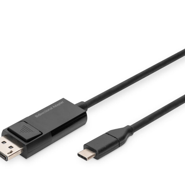 Digitus | Bi-Directional Adapter Cable 2 m | AK-300334-020-S | USB Type C to DisplayPort