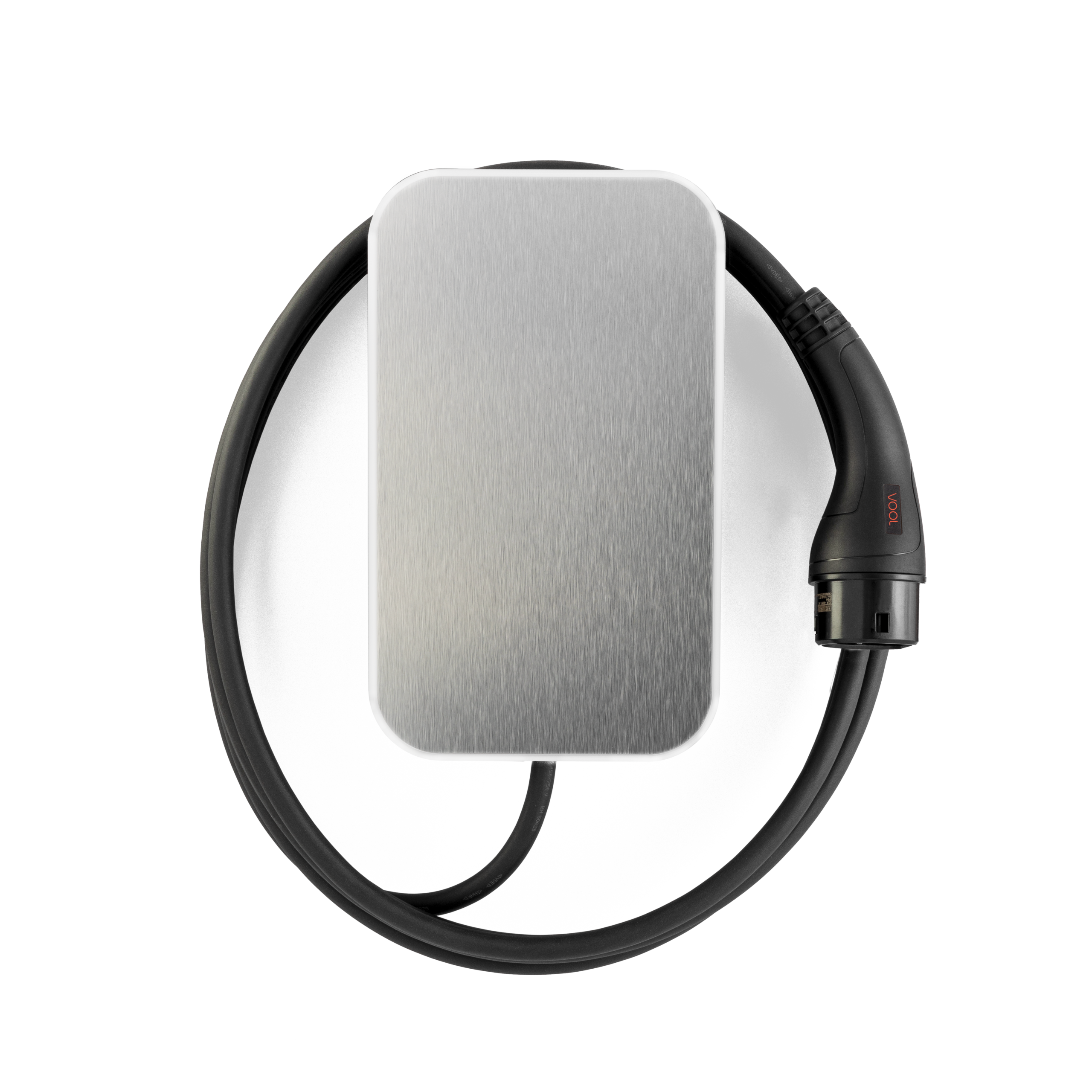 VOOL EV Charger | V22TBAGP | 22 kW | 4G, Wi-Fi (IEEE 802.11 b/g/n), Ethernet 10/100 | 6.5 m | Brushed Aluminium