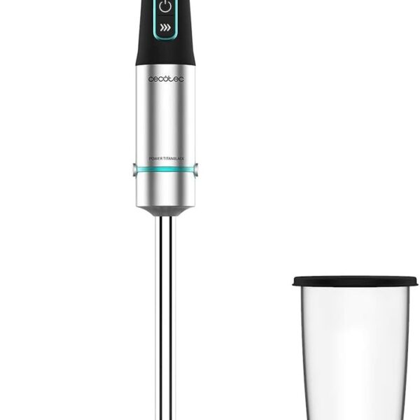 Cecotec | Hand Blender | Power TitanBlack 1200 XL | Hand Blender | 1200 W | Number of speeds Adjustable | Turbo mode | Stainless steel