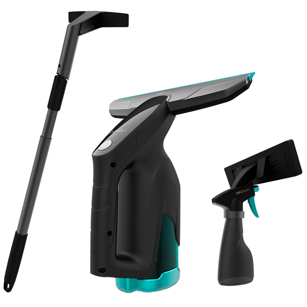 Cecotec Window Vacuum Cleaner | Conga Popstar Glass Titanium | Cordless | Black - Image 3