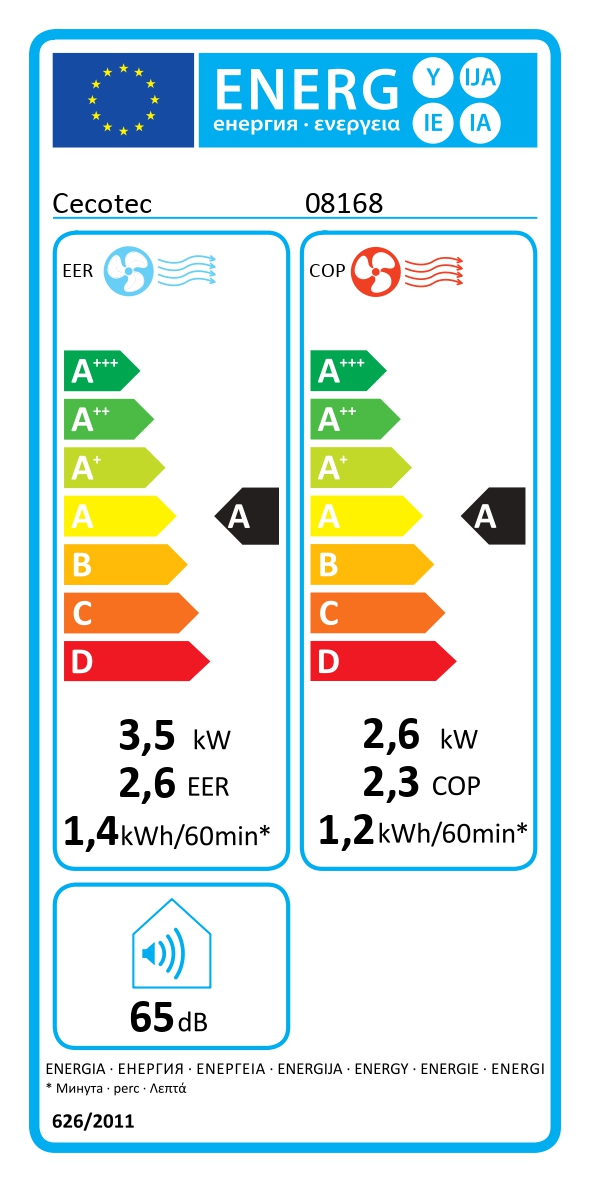 Cecotec Air Conditioner with Heat Pump | ForceClima 12850 Style Heating Connected - Image 9