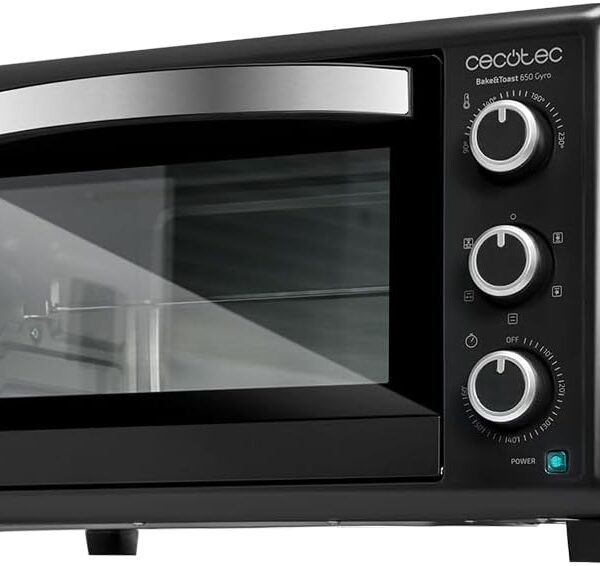 Cecotec Mini Oven | Bake&Toast 3090 Black Gyro | 30 L | 1500 W | Black