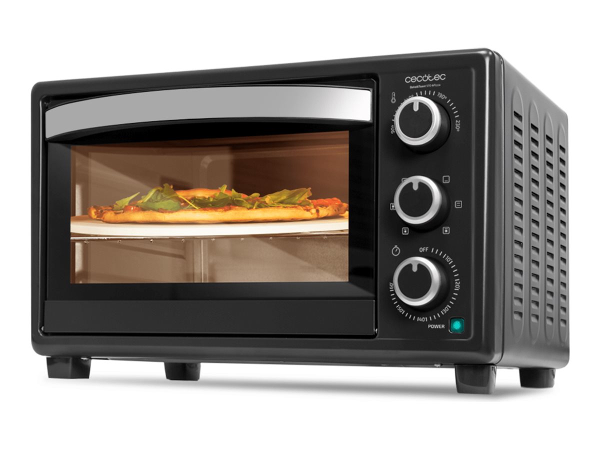 Cecotec Mini Oven | Bake&Toast 2600 Black 4Pizza | 26 L | 1500 W | Black - Image 2