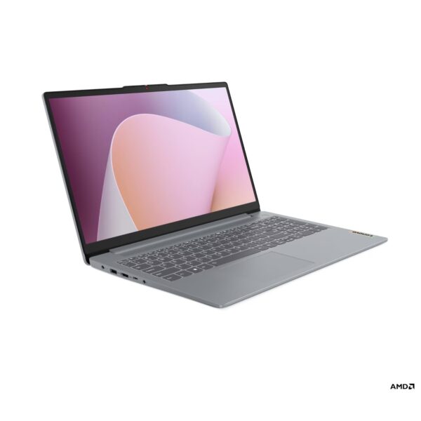 Lenovo IdeaPad Slim 3 15ABR8 | Arctic Grey | 15.6 " | IPS | FHD | 1920 x 1080 pixels | Anti-glare | AMD Ryzen 5 | 5625U | 8 GB | Soldered DDR4 | Solid-state drive capacity 512 GB | AMD Radeon Graphics | Windows 11 Home | 802.11ax | Bluetooth version 5.2 | Keyboard language English | Warranty 24 month(s) | Battery warranty 12 month(s)