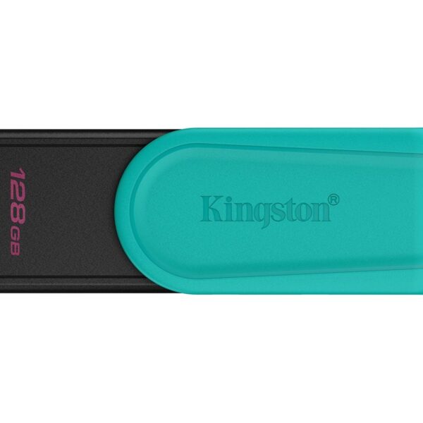 Kingston USB Flash Drive | DataTraveler Exodia S | 128 GB | USB Type-A | Black/Turquoise