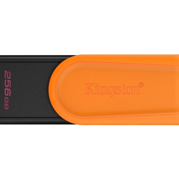 Kingston USB Flash Drive | DataTraveler Exodia S | 256 GB | USB Type-A | Black/Orange