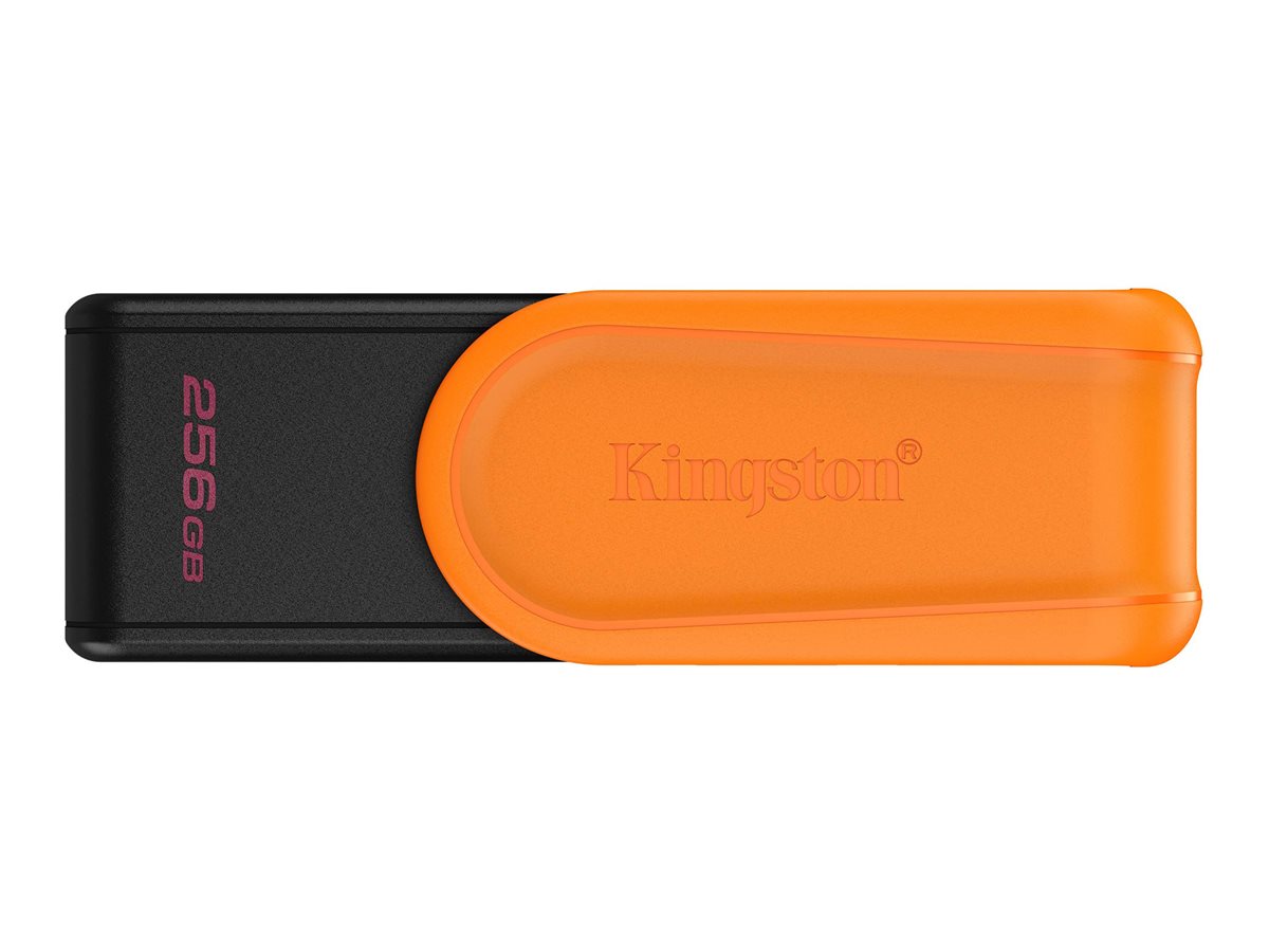 Kingston USB Flash Drive | DataTraveler Exodia S | 256 GB | USB 3.2 Gen 1 | Black/Orange - Image 2