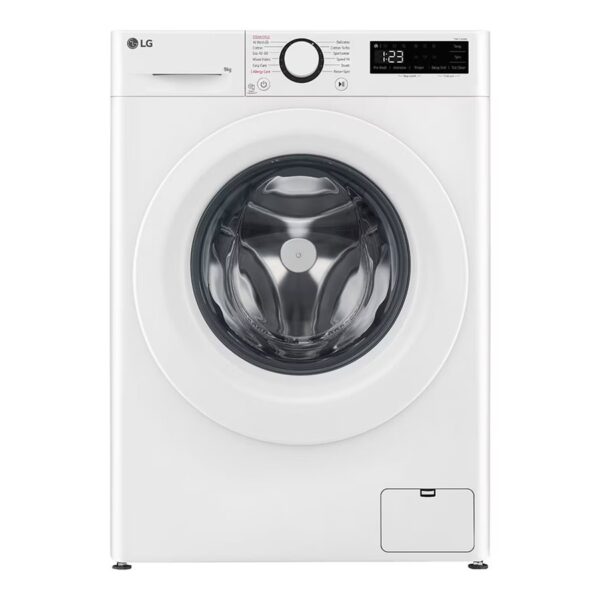 LG Washing Machine | F2WR509SWW | Energy efficiency class A | Front loading | Washing capacity 9 kg | 1200 RPM | Depth 48 cm | Width 60 cm | Display | LED | Steam function | Direct drive | White