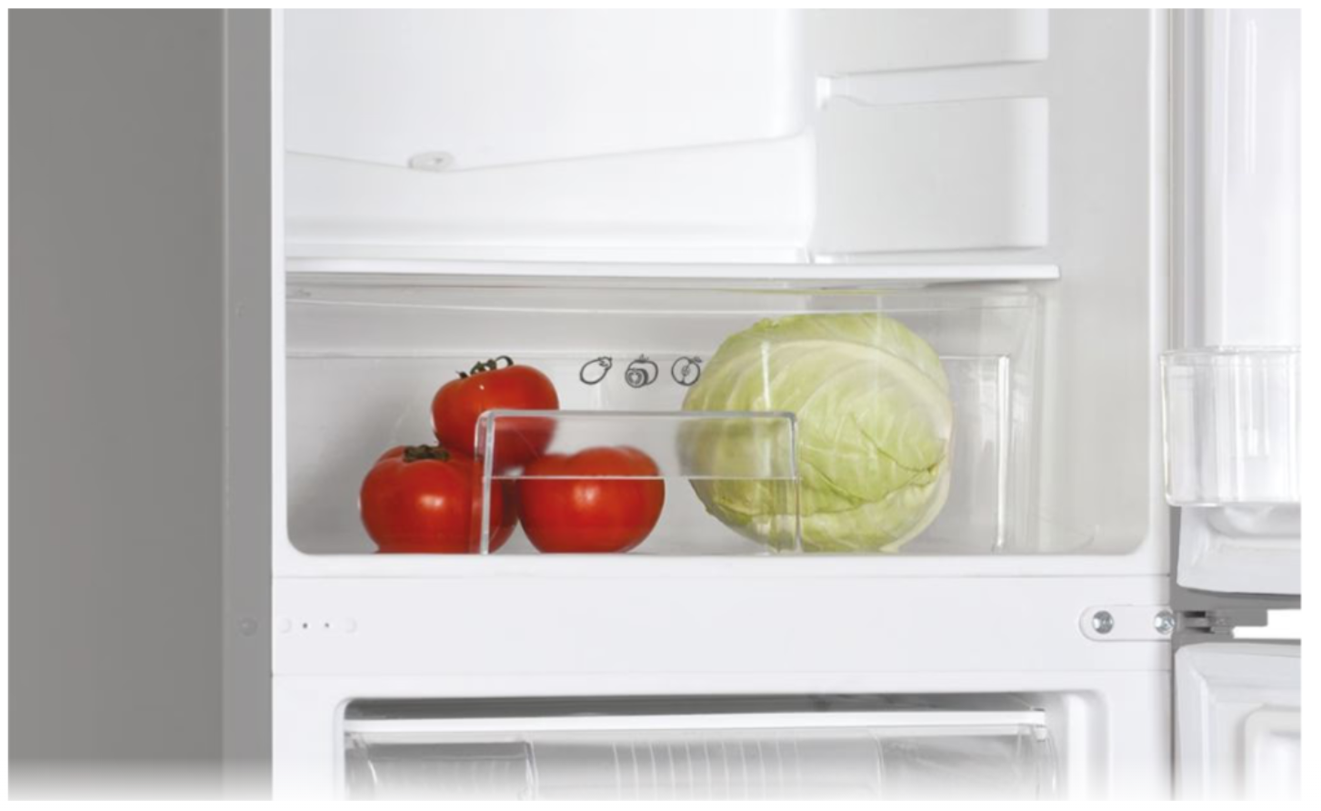 Candy Refrigerator | CCG1S 518EX | Energy efficiency class E | Free standing | Combi | Height 179.4 cm | Fridge net capacity 188 L | Freezer net capacity 64 L | 41 dB | Stainless Steel - Image 8