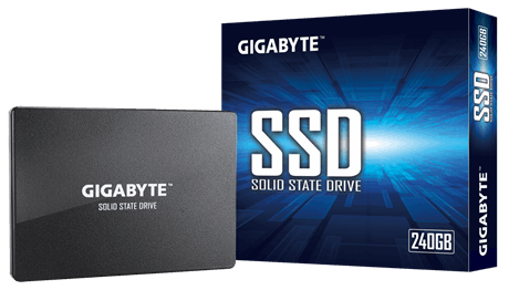 Gigabyte | GP-GSTFS31240GNTD | 240 GB | SSD form factor 2.5-inch | Solid-state drive interface SATA | Read speed 500 MB/s | Write speed 420 MB/s