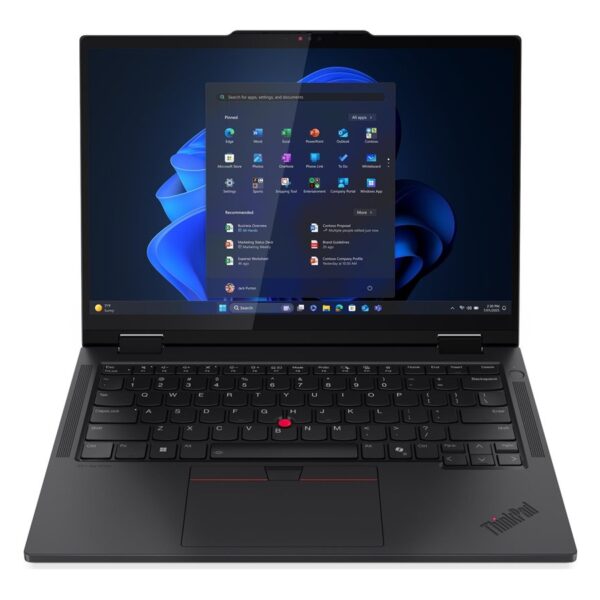 Lenovo ThinkPad T14s 2-in-1 G1 | Black | 14 " | IPS | Touchscreen | WUXGA | 1920 x 1200 pixels | Intel Core Ultra 5 | 225U | 16 GB | Soldered LPDDR5x | Solid-state drive capacity 512 GB | Intel Graphics | Windows 11 Pro | 802.11ax | Bluetooth version 5.3 | LTE Upgradable | Keyboard language English | Keyboard backlit | Warranty 36 month(s) | Battery warranty 12 month(s)