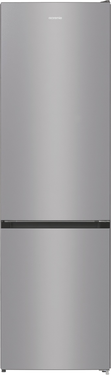 Gorenje Refrigerator | NRK6202ES4 | Energy efficiency class E | Free standing | Combi | Height 200 cm | No Frost system | Fridge net capacity 235 L | Freezer net capacity 96 L | Display | 38 dB | Grey