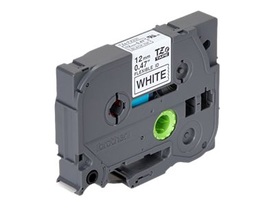 Brother | TZe-FX231 Flexible ID Laminated Tape | Black on White | TZe | 8 m | 1.2 cm - Image 13