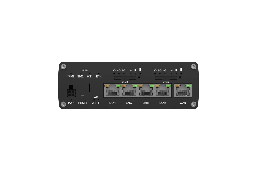 Teltonika Dual Modem Router | RUTM56 | 802.11ac | 10/100/1000 Mbit/s | Ethernet LAN (RJ-45) ports 4 | Mesh Support Yes | MU-MiMO Yes | No mobile broadband - Image 5