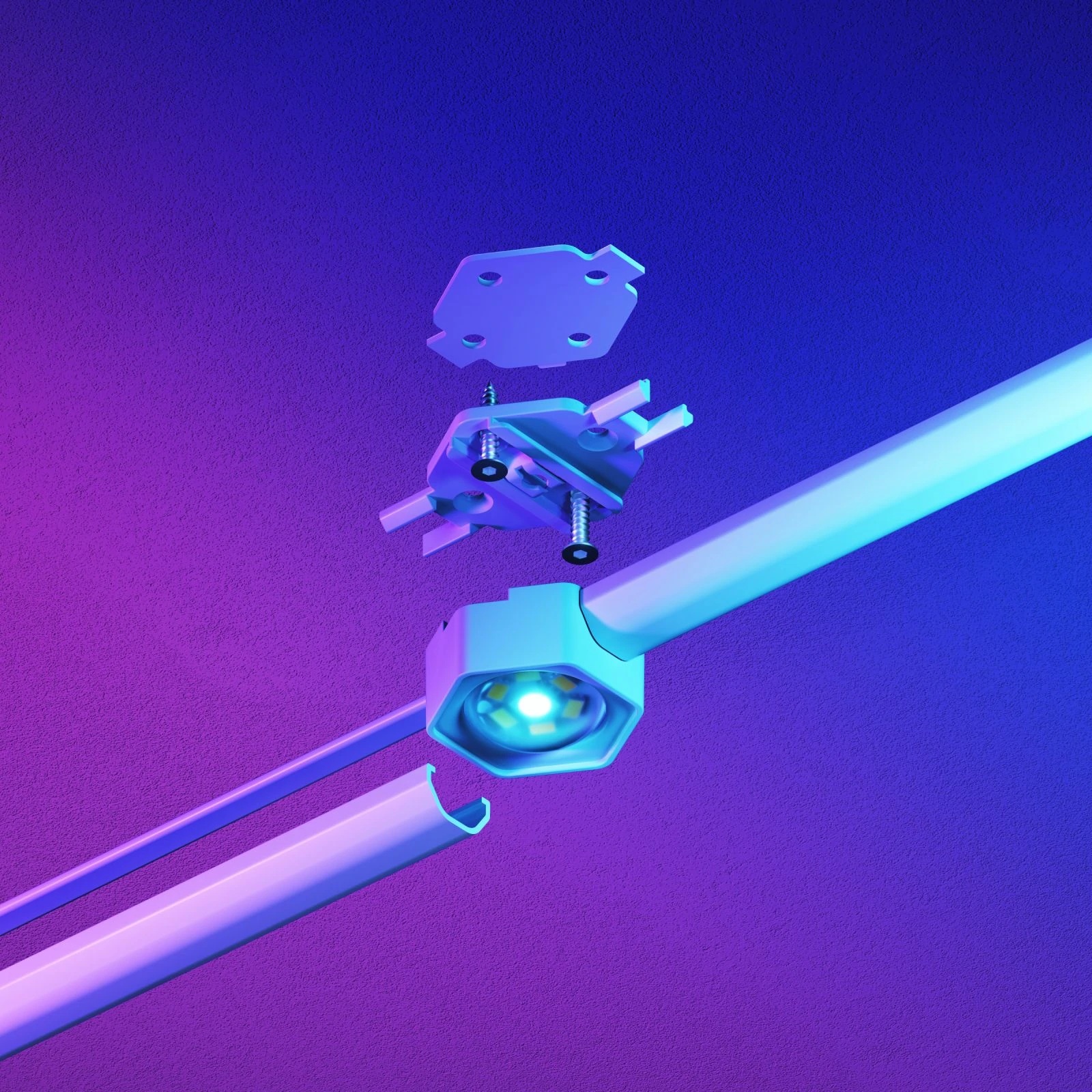 Nanoleaf Smart Multicolor Permanent Outdoor Lights Smarter Kit, 15m | 16+ Million Colours - Image 7