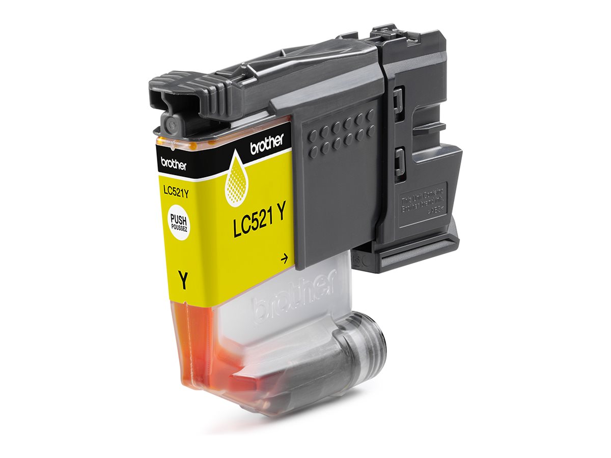 Brother LC521Y | Ink Cartridges | Yellow - Image 2
