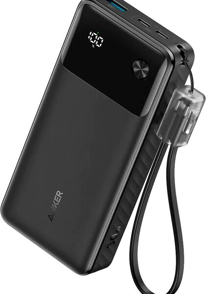 Anker Power Bank, B2B - Europe (excluded UK plug), 30 W | A1384G11 | 20000 mAh | Black