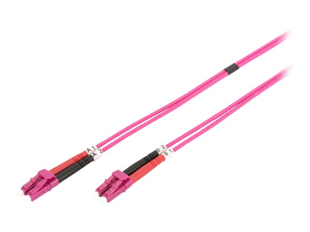 Digitus Fiber Optic Multimode | DK-2533-02-4 | Patch cord | Length 2 m | Erika violet - Image 2