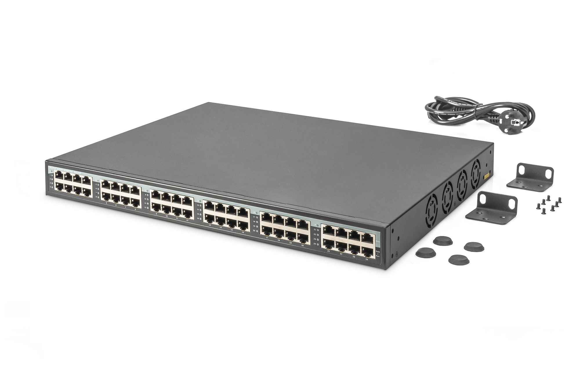 Digitus | 24 Port 10G Ethernet PoE+ Injector, 802.3at, 370 W | DN-95117 - Image 7