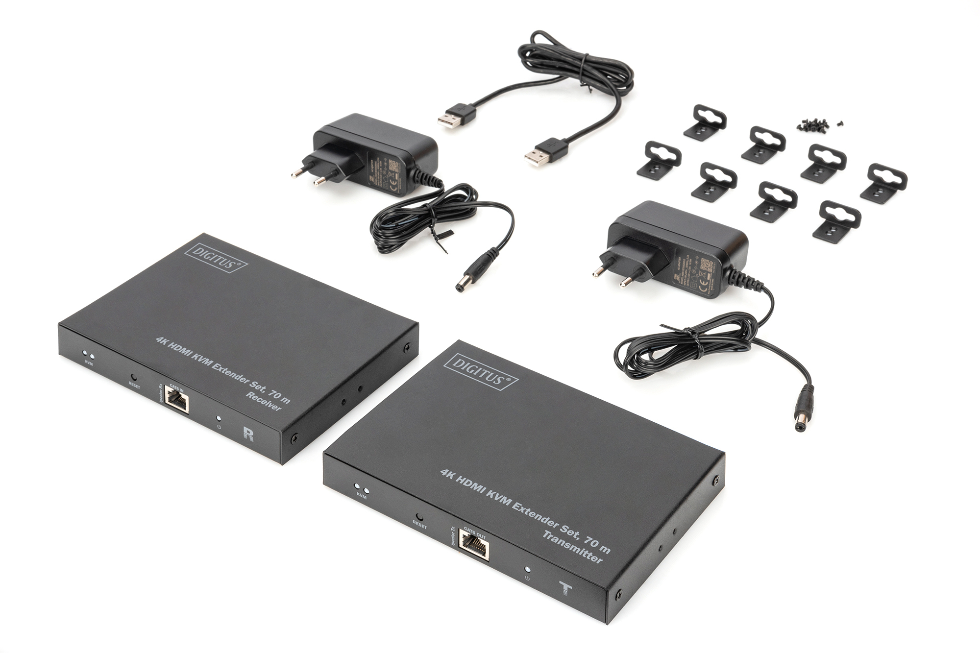 Digitus | 4K HDMI KVM Extender Set, 70 m | DS-55513 - Image 3
