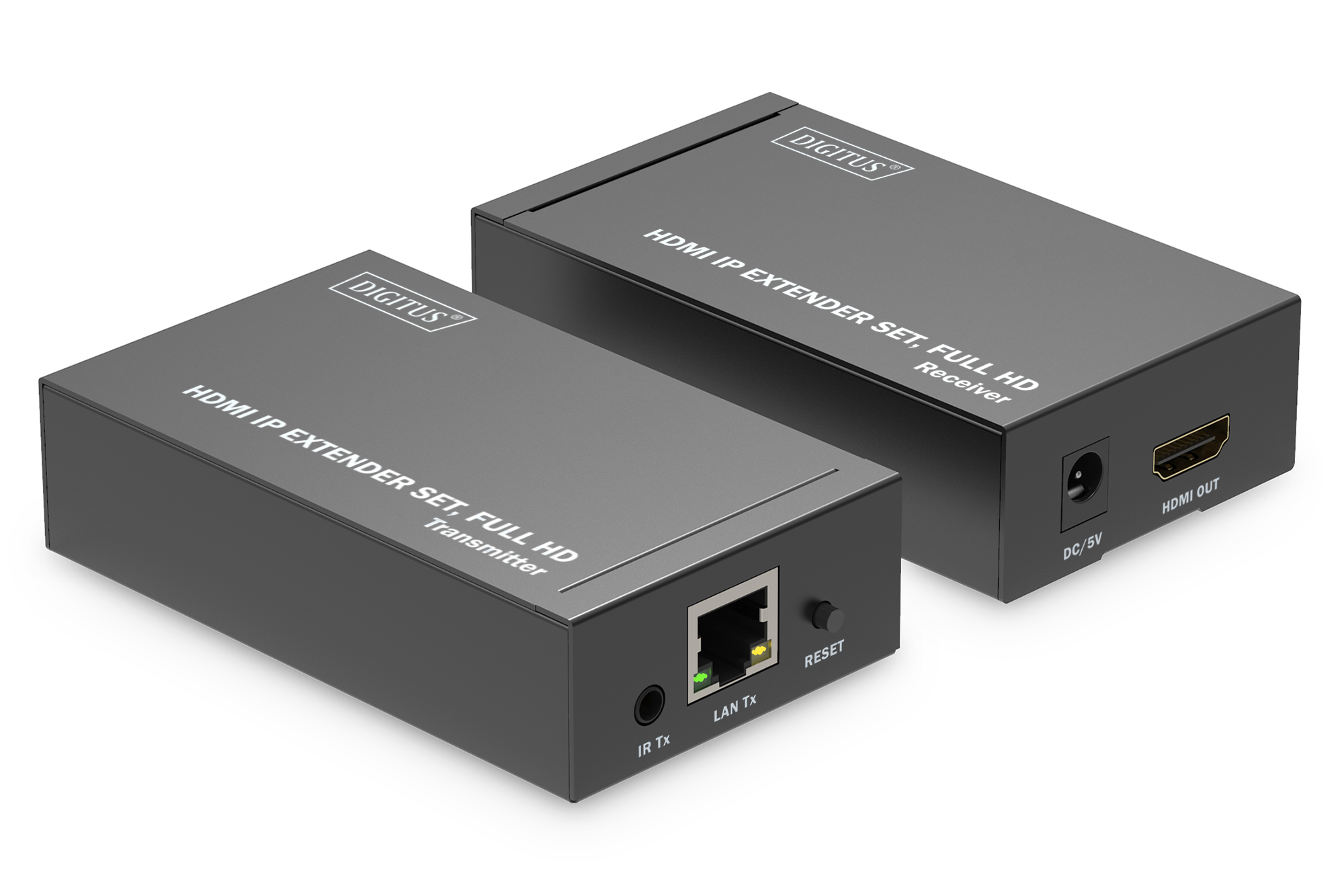 Digitus | HDMI IP Extender Set, Full HD, 120 m | DS-55517