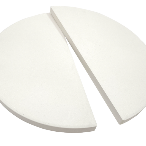 TunaBone Half moon pizza stone 170mm for Kamado 21inch