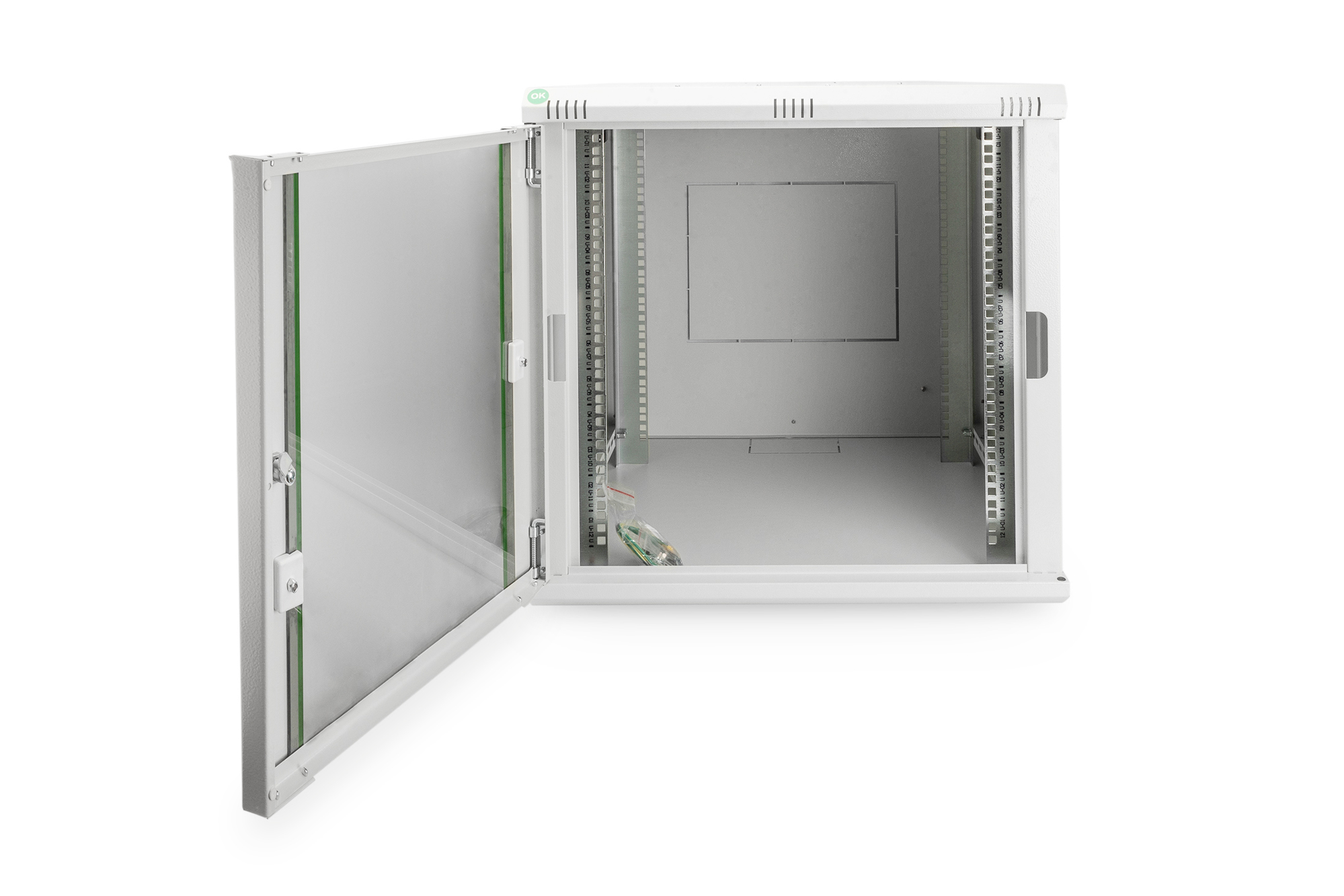 Digitus Wall Mounting Cabinet | DN-19 12U-6/6-EC | Light Grey - Image 9