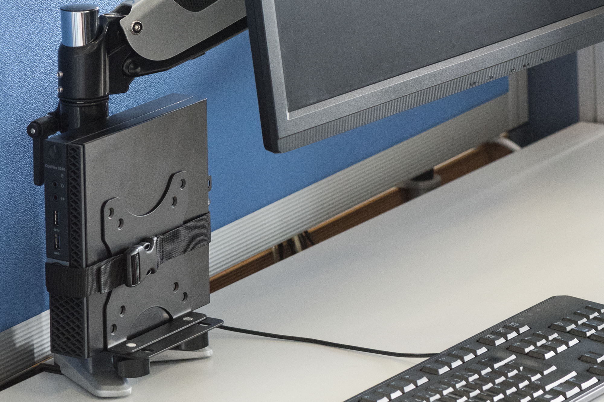Digitus Desk Mount | DA-90360 | Fixed | Maximum weight (capacity) 5 kg | Black - Image 5