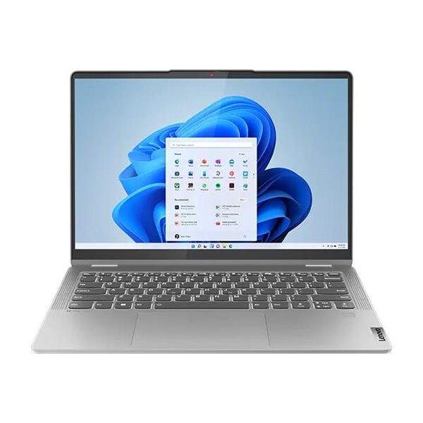 Lenovo IdeaPad Flex 5 14ABR8 | Arctic Grey | 14 " | IPS | Touchscreen | WUXGA | 1920 x 1200 pixels | Glossy | AMD Ryzen 5 | 5625U | 16 GB | Soldered LPDDR4x | Solid-state drive capacity 512 GB | AMD Radeon Graphics | Windows 11 Home | 802.11ax | Bluetooth version 5.3 | Keyboard language Nordic | Keyboard backlit | Warranty 24 month(s) | Battery warranty 12 month(s)