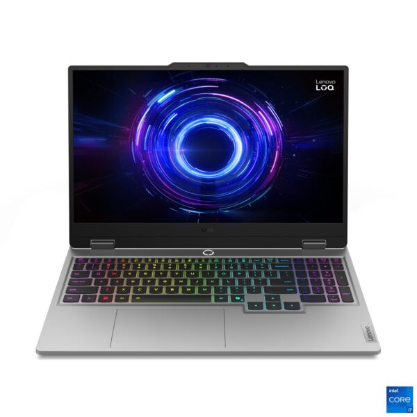 Lenovo LOQ 15IRX10 | Luna Grey | 15.6 " | IPS | FHD | 1920 x 1080 pixels | Anti-glare | Intel Core i5 | i5-13450HX | 24 GB | SO-DIMM DDR5 | Solid-state drive capacity 1000 GB | NVIDIA GeForce RTX 5050 | GDDR7 | 8 GB | Windows 11 Home | 802.11ax | Bluetooth version 5.2 | Keyboard language Nordic | Keyboard backlit | Warranty 24 month(s) | Battery warranty 12 month(s)