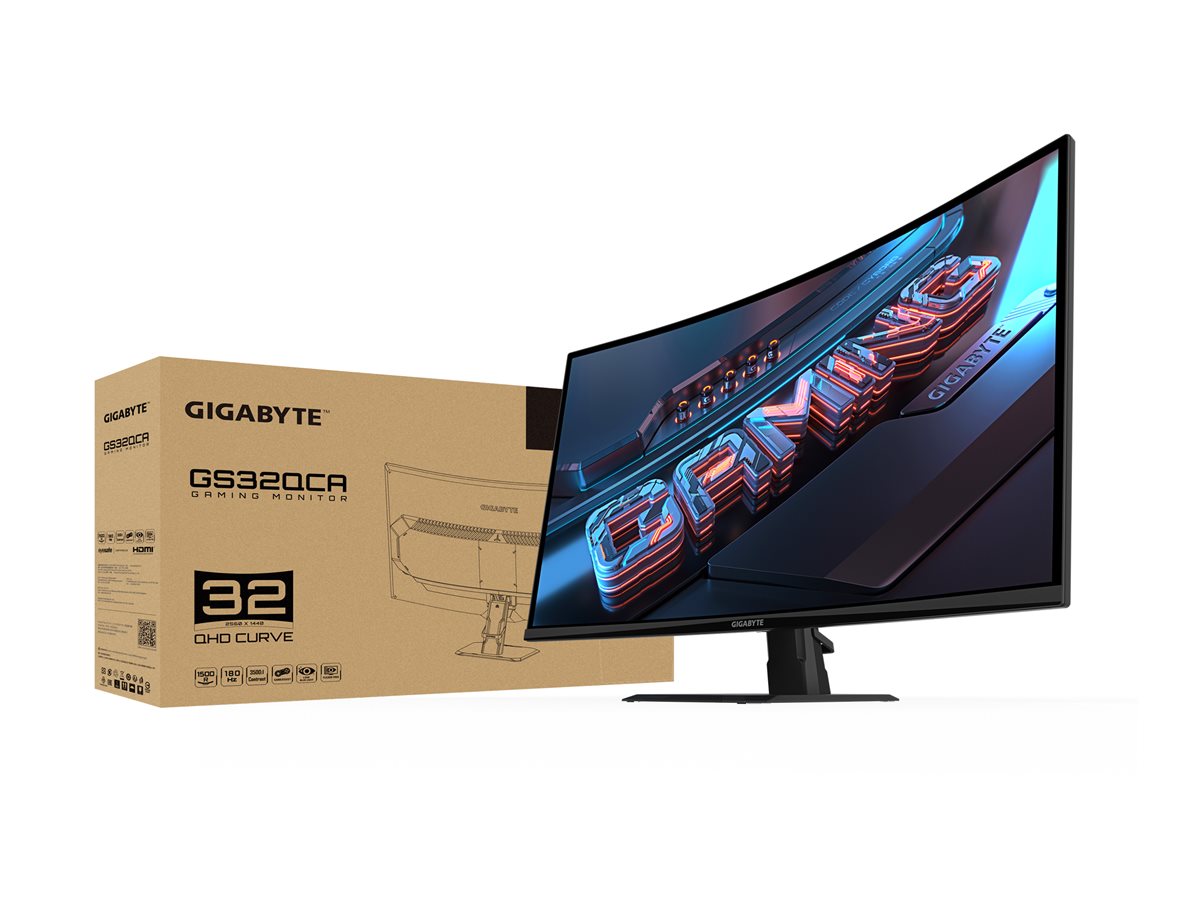 Gigabyte | GS32QCA EK | 32 " | VA | 180 Hz | 1 ms | 2560 x 1440 pixels | 250 cd/m² | HDMI ports quantity 2 - Image 19