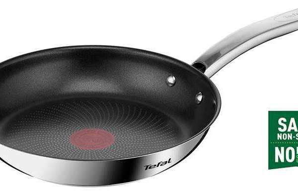 TEFAL | Frying Pan | B8170444 Intuition | Frying | Diameter 24 cm | Suitable for induction hob | Fixed handle | Black