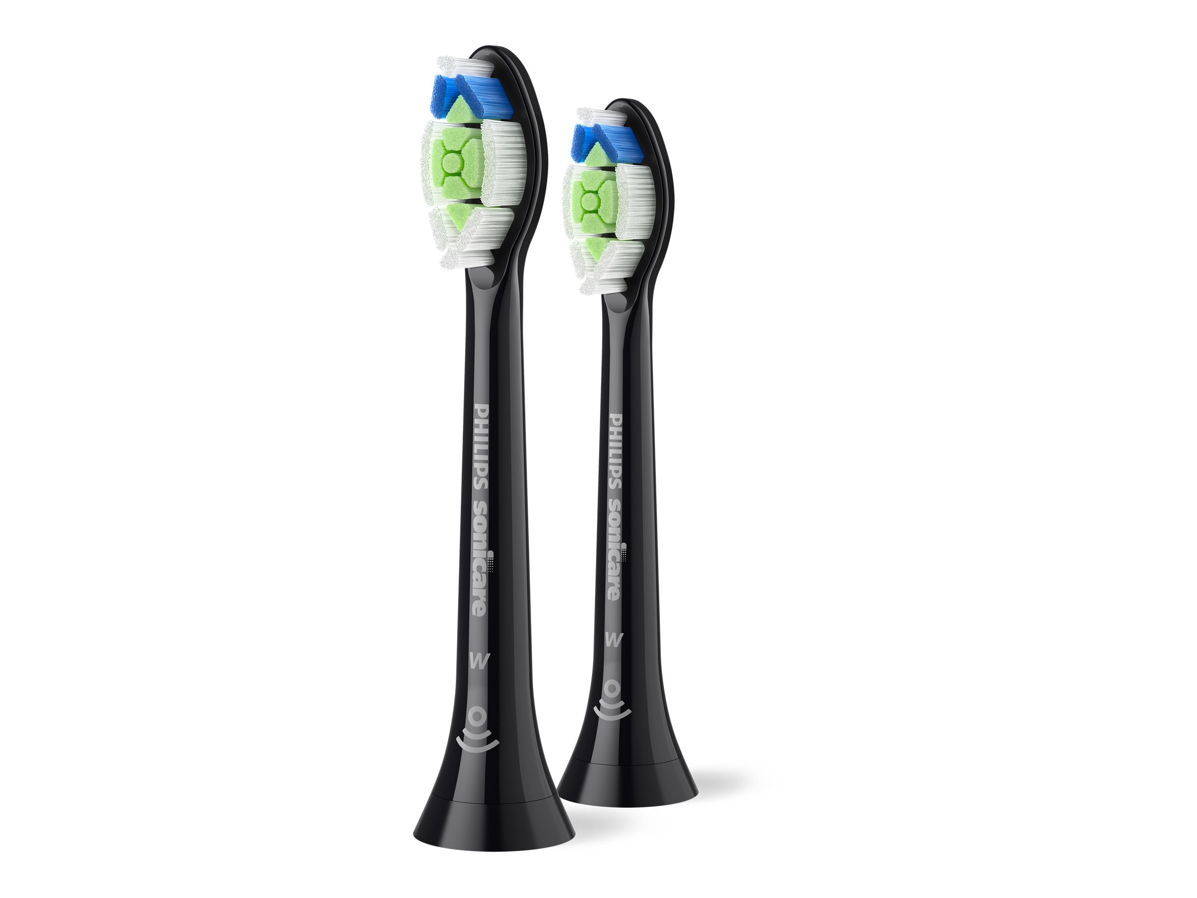 Philips | Replacement brush heads | HX6062/88 Sonicare Optimal White | Heads | For adults | Number of brush heads included 2 | Black - Image 2