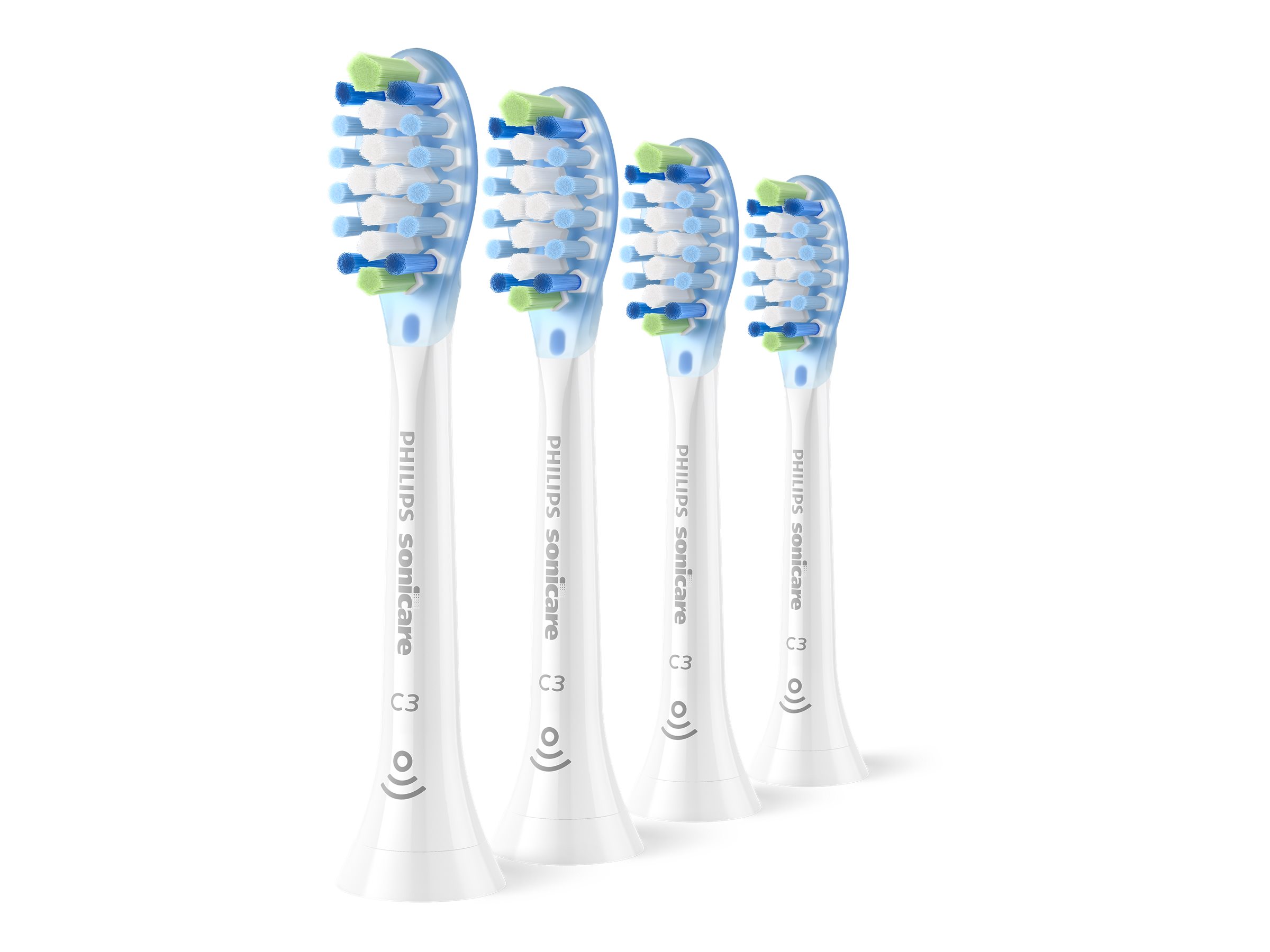 Philips | Replacement brush heads | HX9044/87 Sonicare Premium Plaque Defence | Heads | For adults | Number of brush heads included 4 | White