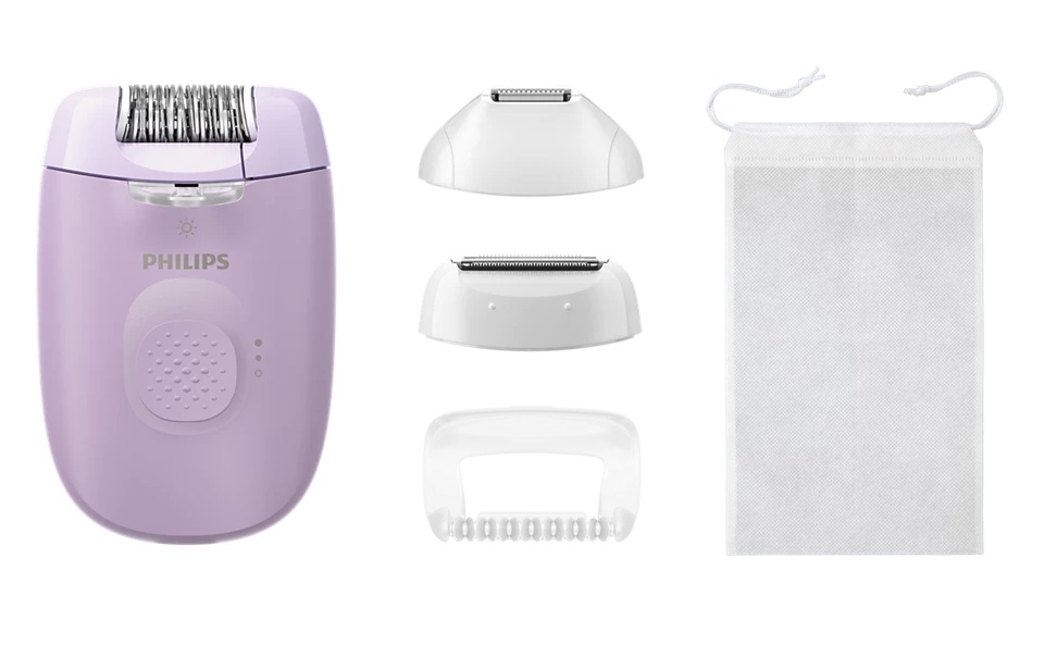 Philips Epilator | BRE257/00 Series 4000 | Number of power levels 2 | Purple