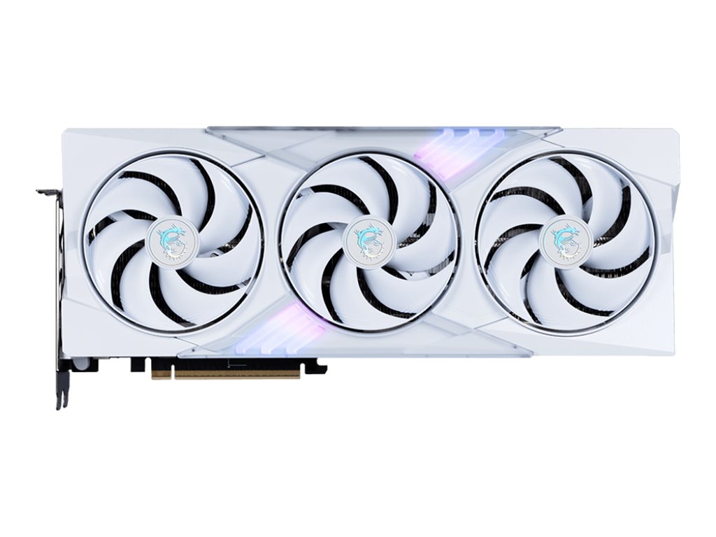 MSI GeForce RTX 5070 Ti 16G GAMING TRIO OC WHITE | NVIDIA | 16 GB | GeForce RTX 5070 Ti | GDDR7 | HDMI ports quantity 1 | PCI Express Gen 5 - Image 2