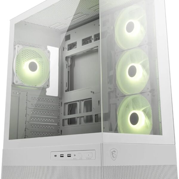 MSI | PC Case | MAG PANO 110R PZ WHITE | White | Mid-Tower | Power supply included No