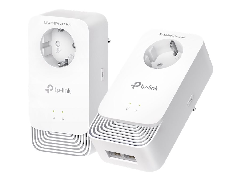 TP-LINK G.hn2400 Passthrough Powerline Kit | PG2400P KIT | 1428 Mbit/s